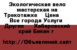 Экологическая вело мастерская на Трекотажке. › Цена ­ 10 - Все города Услуги » Другие   . Хабаровский край,Бикин г.